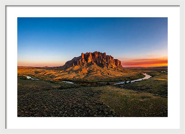 Scotts Bluff Sunset Vista