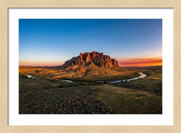 Scotts Bluff Sunset Vista