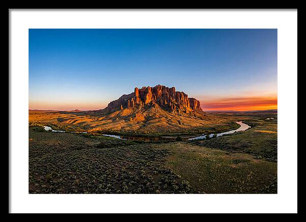 Scotts Bluff Sunset Vista