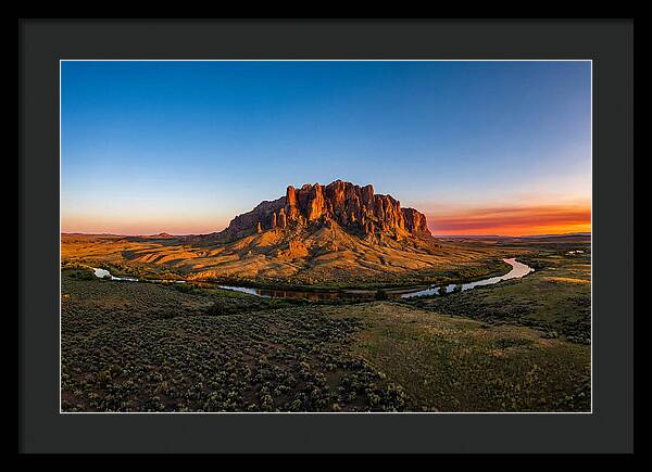 Scotts Bluff Sunset Vista