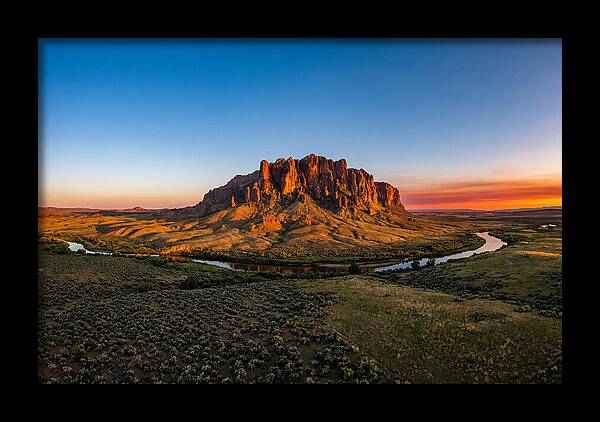 Scotts Bluff Sunset Vista