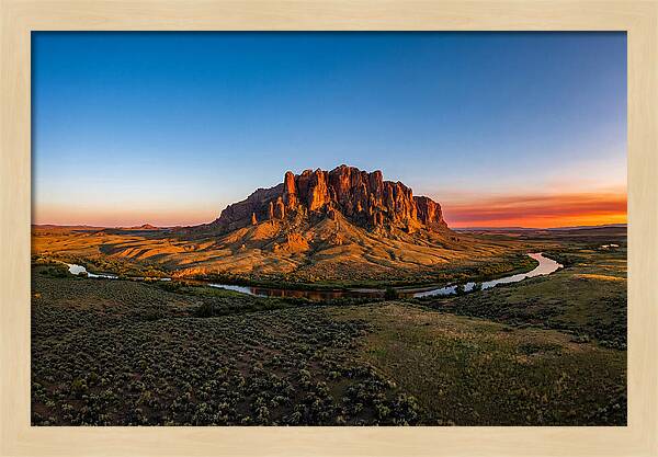 Scotts Bluff Sunset Vista