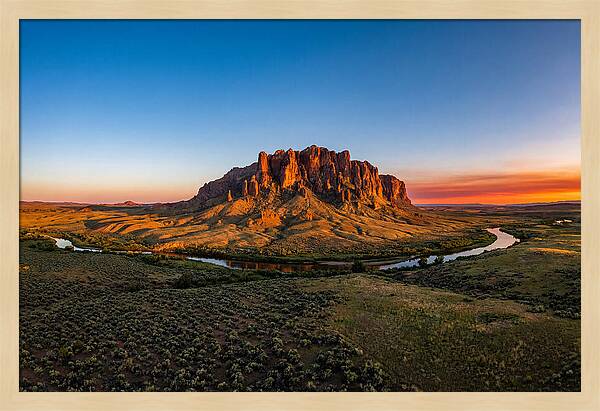 Scotts Bluff Sunset Vista