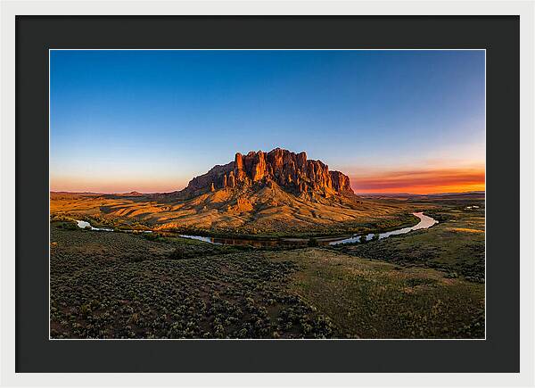 Scotts Bluff Sunset Vista