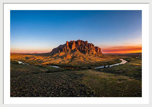 Scotts Bluff Sunset Vista