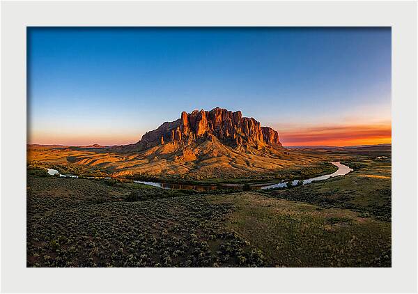 Scotts Bluff Sunset Vista