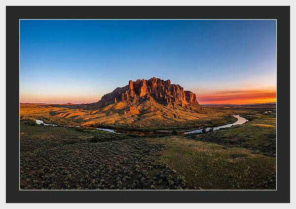 Scotts Bluff Sunset Vista