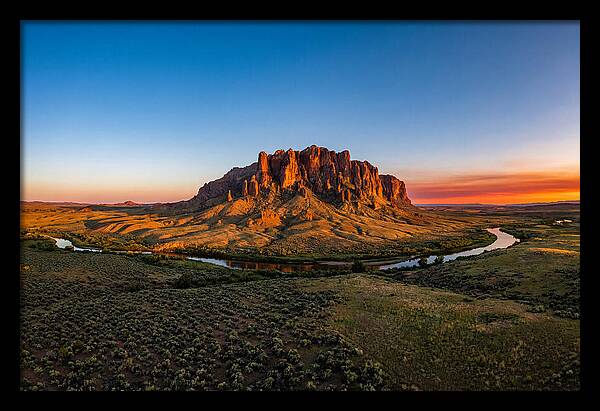 Scotts Bluff Sunset Vista