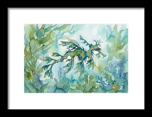 Sea Dragon Among Seaweed