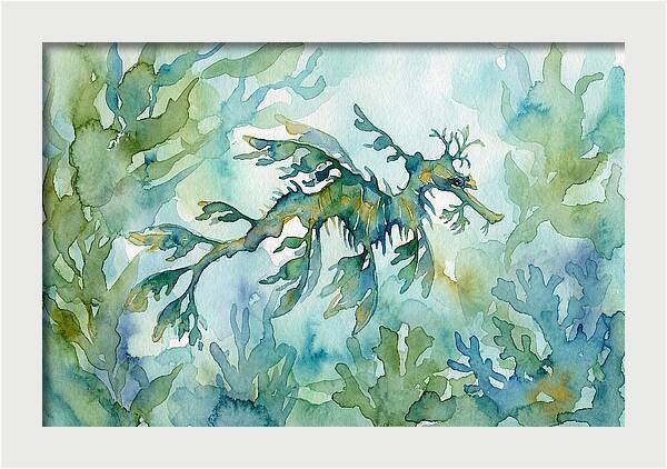 Sea Dragon Among Seaweed