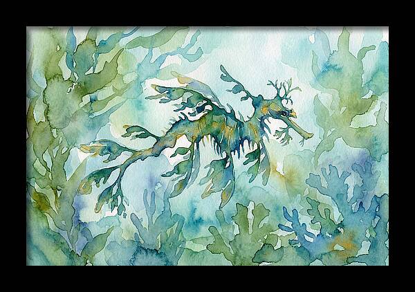 Sea Dragon Among Seaweed