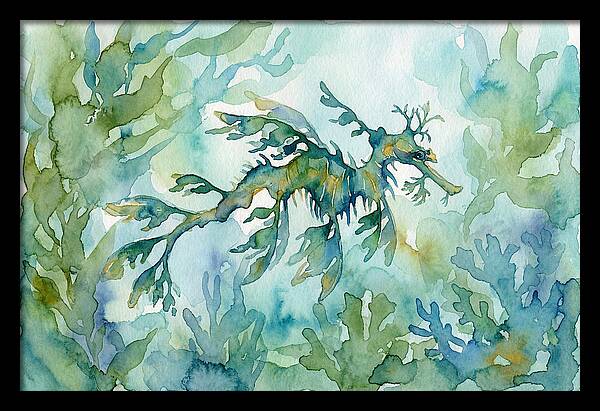 Sea Dragon Among Seaweed