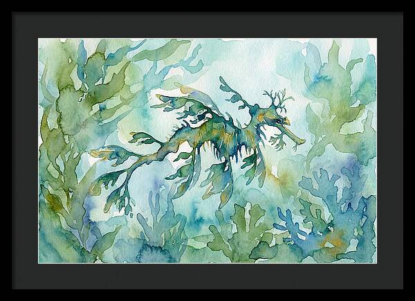 Sea Dragon Among Seaweed