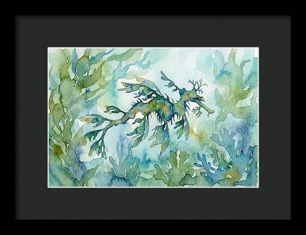 Sea Dragon Among Seaweed