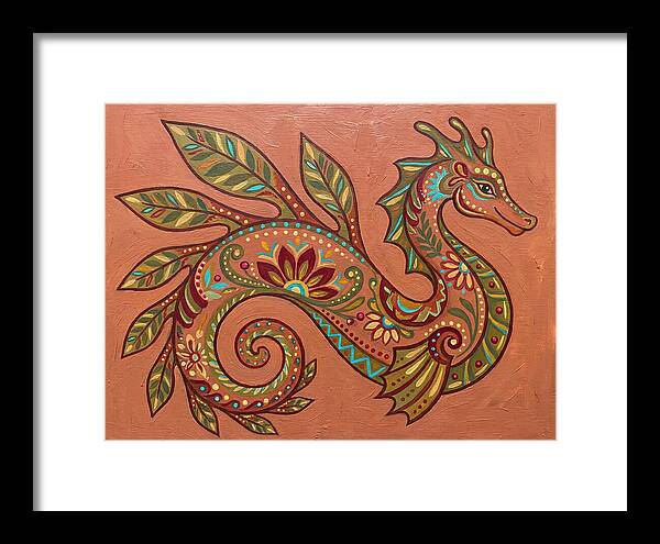 Sea Dragon Folk Art