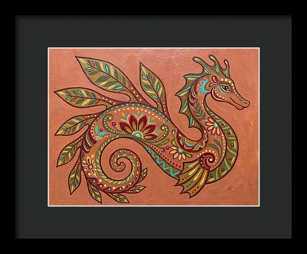 Sea Dragon Folk Art