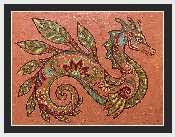 Sea Dragon Folk Art