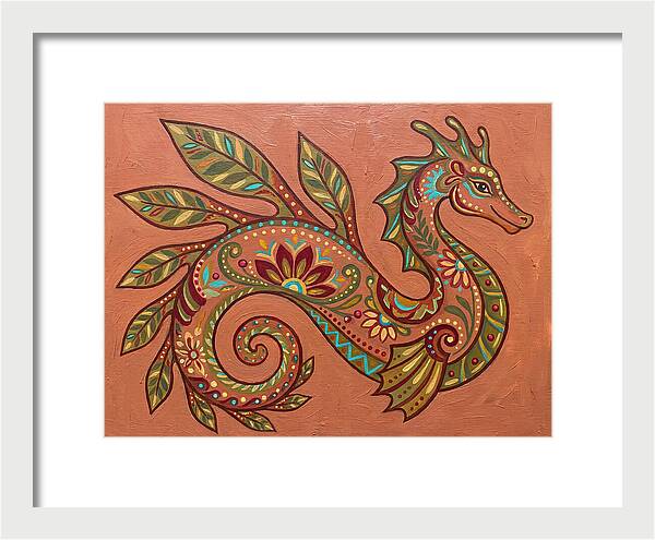 Sea Dragon Folk Art