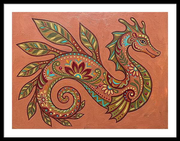 Sea Dragon Folk Art