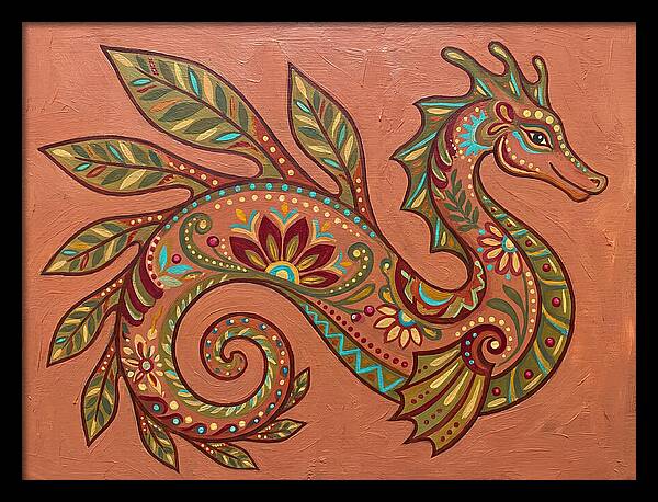 Sea Dragon Folk Art