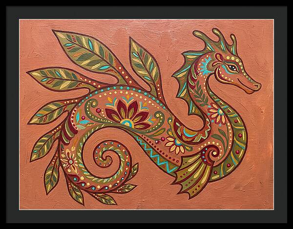 Sea Dragon Folk Art