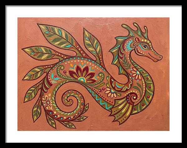 Sea Dragon Folk Art
