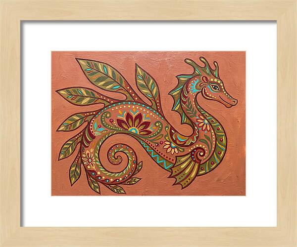 Sea Dragon Folk Art
