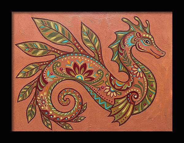 Sea Dragon Folk Art