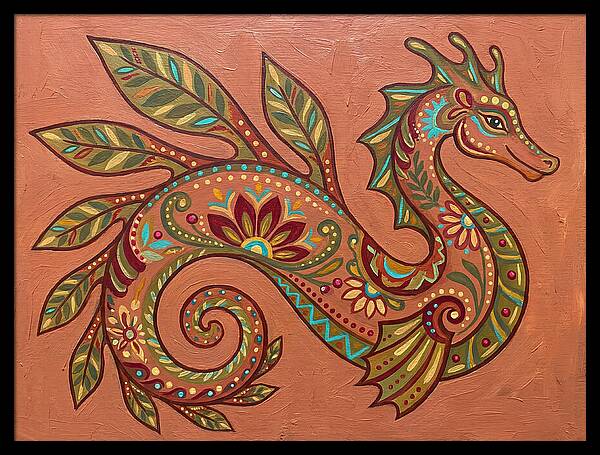 Sea Dragon Folk Art