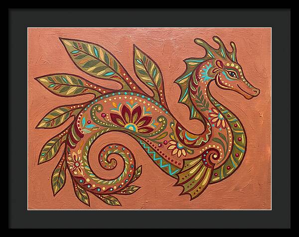 Sea Dragon Folk Art