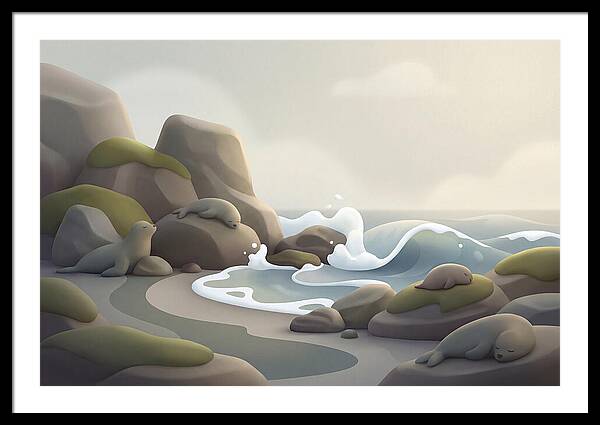 Sea Lion Colony Relaxation
