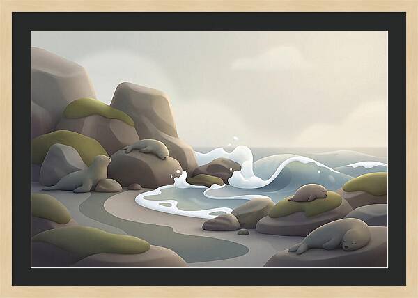 Sea Lion Colony Relaxation