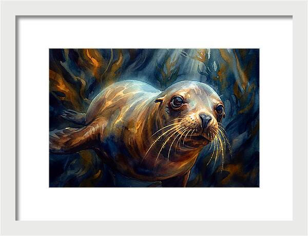 Sea Lion Underwater