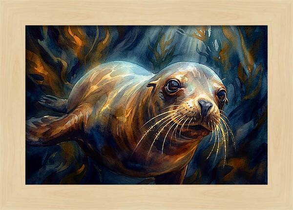 Sea Lion Underwater