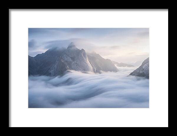 Sea Of Clouds Over Mounts