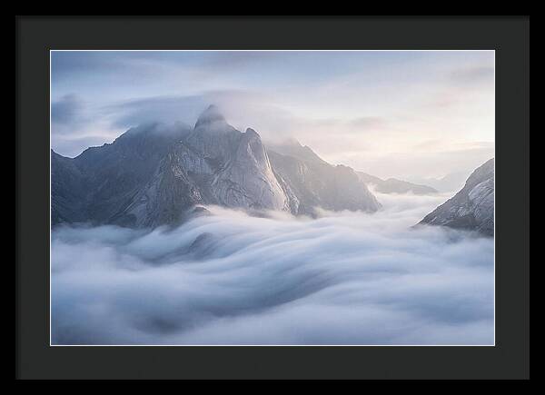 Sea Of Clouds Over Mounts