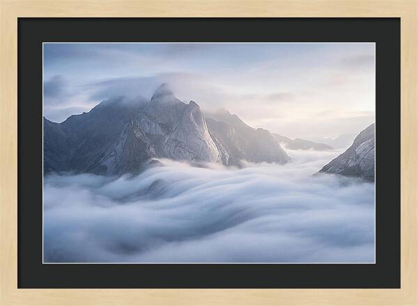 Sea Of Clouds Over Mounts