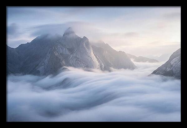 Sea Of Clouds Over Mounts