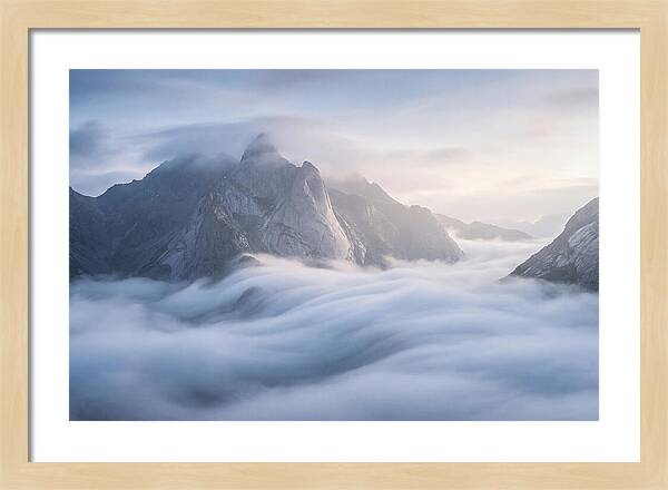 Sea Of Clouds Over Mounts