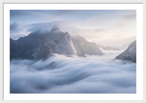 Sea Of Clouds Over Mounts