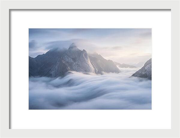 Sea Of Clouds Over Mounts