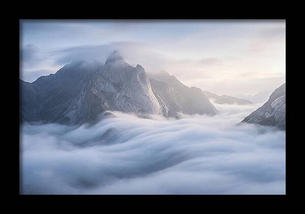 Sea Of Clouds Over Mounts