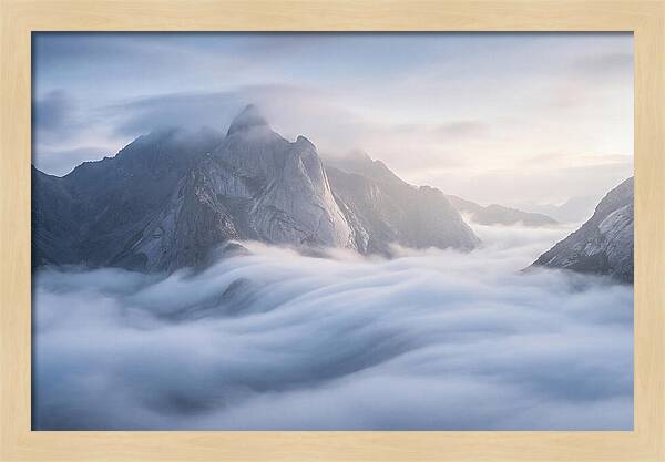 Sea Of Clouds Over Mounts