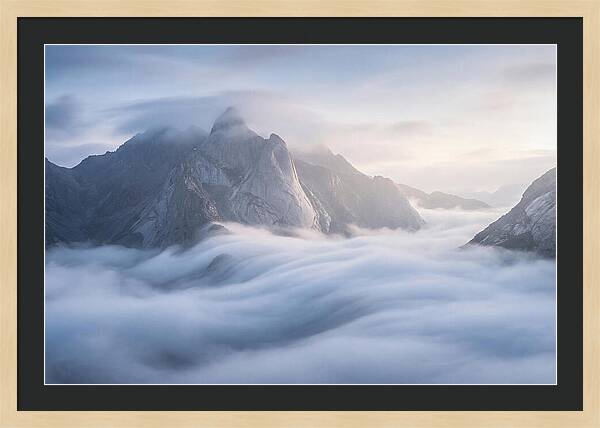 Sea Of Clouds Over Mounts