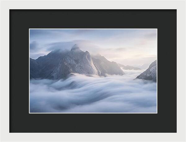 Sea Of Clouds Over Mounts