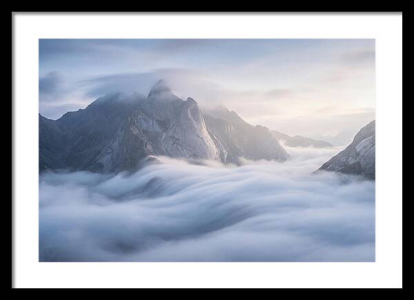 Sea Of Clouds Over Mounts