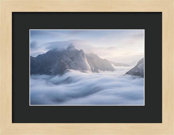 Sea Of Clouds Over Mounts