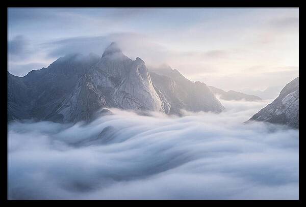 Sea Of Clouds Over Mounts