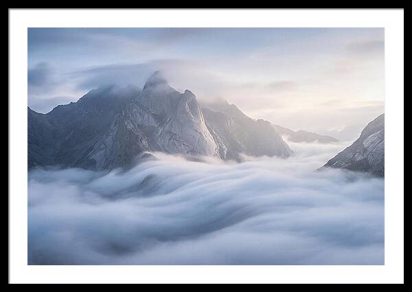 Sea Of Clouds Over Mounts