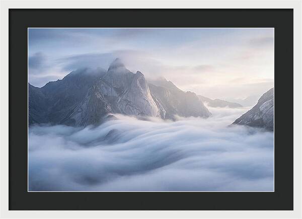 Sea Of Clouds Over Mounts